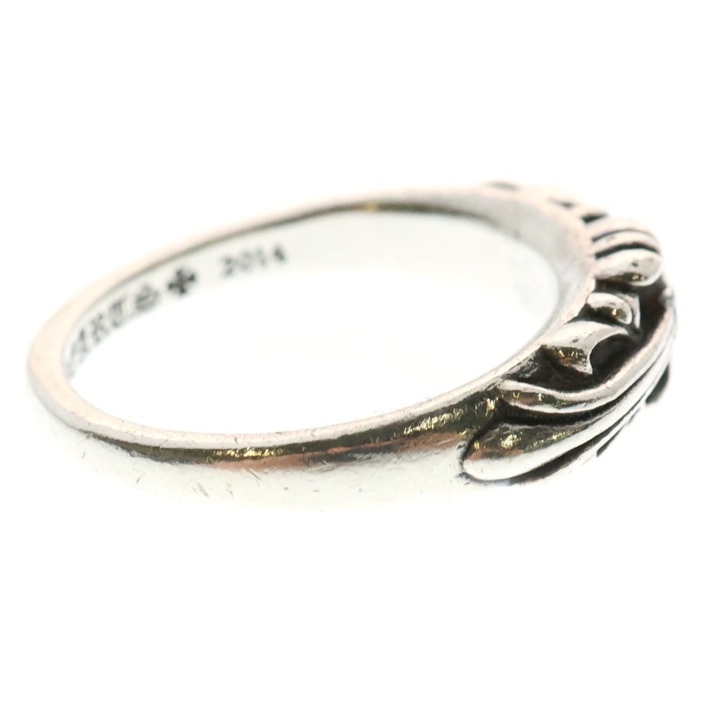 CHROME HEARTS(クロムハーツ) BABY CLASSIC 1 DIA ベイビークラシックフローラルクロスリング 1ダイヤ シルバー