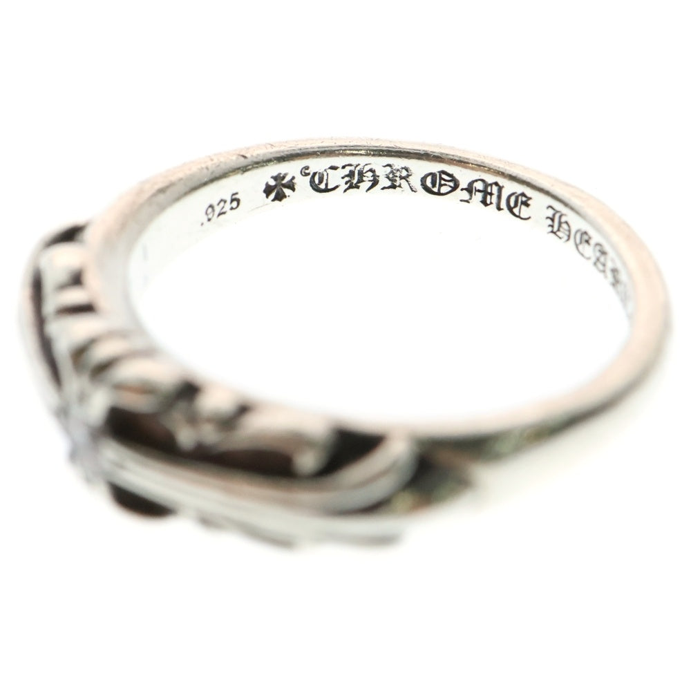 CHROME HEARTS(クロムハーツ) BABY CLASSIC 1 DIA ベイビークラシックフローラルクロスリング 1ダイヤ シルバー