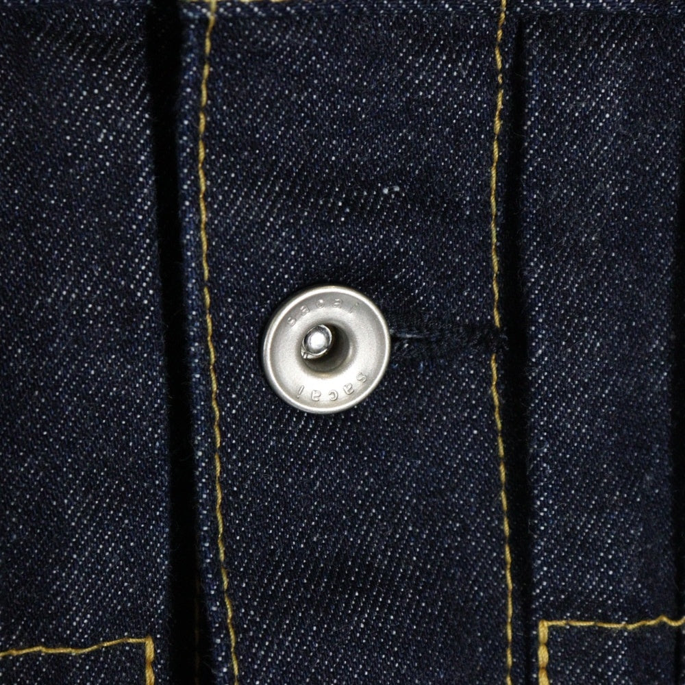Sacai(サカイ) 24SS BEYONDEXX ビヨンデックス 1stタイプ デニム トラッカージャケット インディゴ 24-03349M