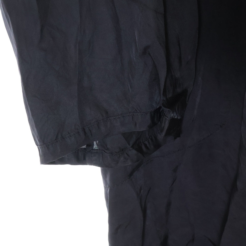 BLACK COMME des GARCONS(ブラックコムデギャルソン) 21SS AD2020 バック刺繍 ロング スーベニアコート ブラック 1G-C006