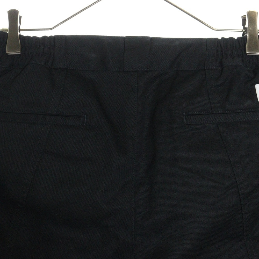 Dickies(ディッキーズ) ×ALWAYS OUT OF STOCK SWITCHED SHORTS オールウェイズアウトオブストック 切替デザイン ポリコットン ワークショーツ ハーフパンツ ブラック HA-223106306