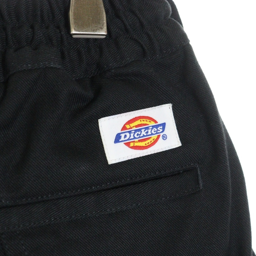 Dickies(ディッキーズ) ×ALWAYS OUT OF STOCK SWITCHED SHORTS オールウェイズアウトオブストック 切替デザイン ポリコットン ワークショーツ ハーフパンツ ブラック HA-223106306