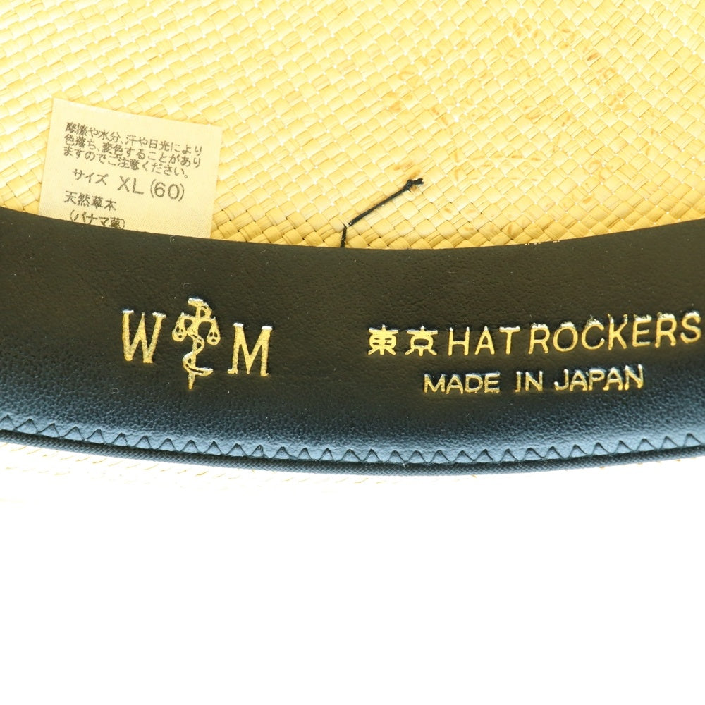 WACKO MARIA(ワコマリア) 東京HAT ROCKERS 中折れパナマハット 帽子 ベージュ