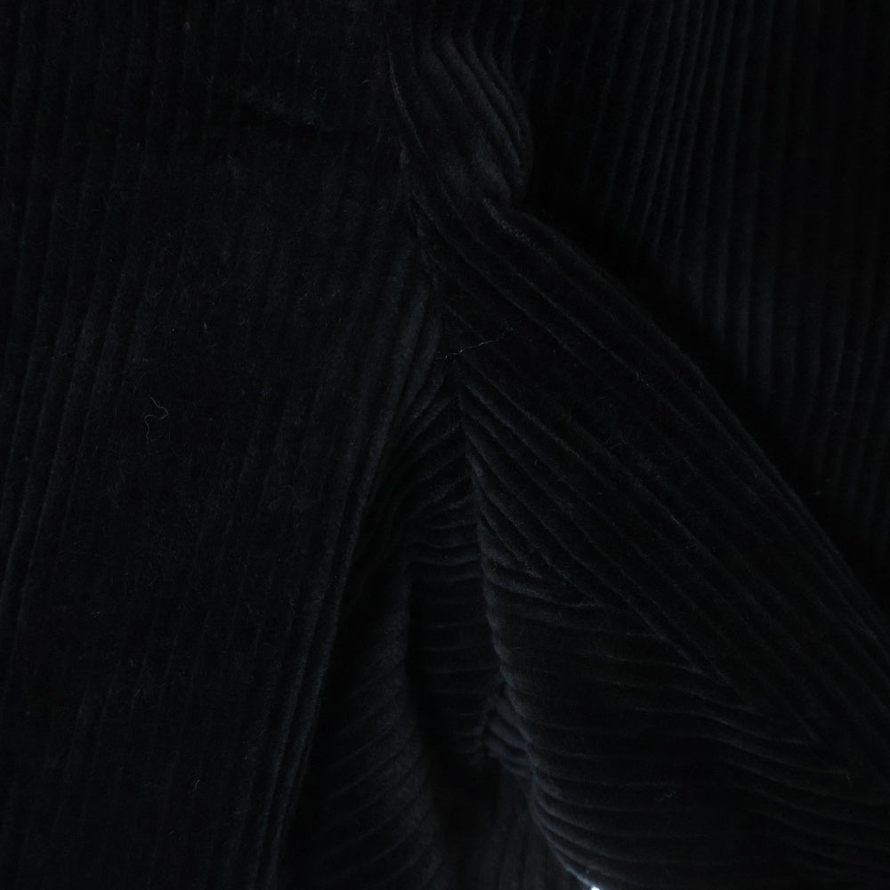 WACKO MARIA(ワコマリア) 20AW PLEATED TROUSERS DUCA VISCONTI プレーテッド トラウザーズ コーデュロイパンツ ブラック 20FW-WMP-TR15
