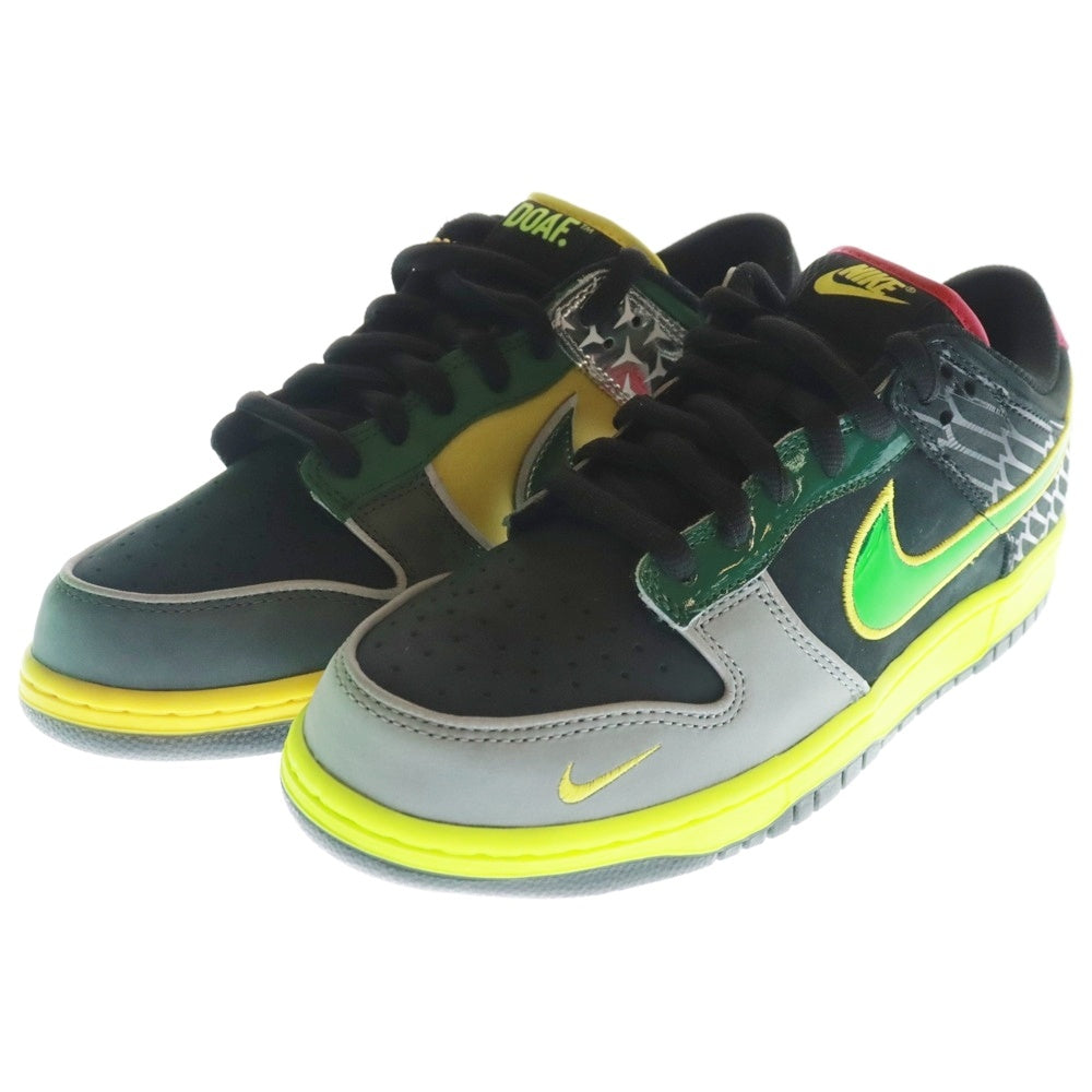 NIKE(ナイキ) DUNK LOW WHAT THE DUCKS HOME ダンク ワット ザ ダックス ホーム ローカットスニーカー ブラック US10/28cm HV1454-001