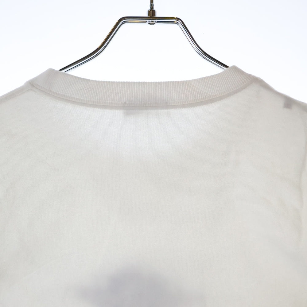 DIOR(ディオール) 20SS ×NIKE AIR DIOR M.C&S Top Tee ナイキ エアディオール フロントロゴ刺繍Tシャツ 半袖クルーネックカットソー ホワイト 033J625B0554
