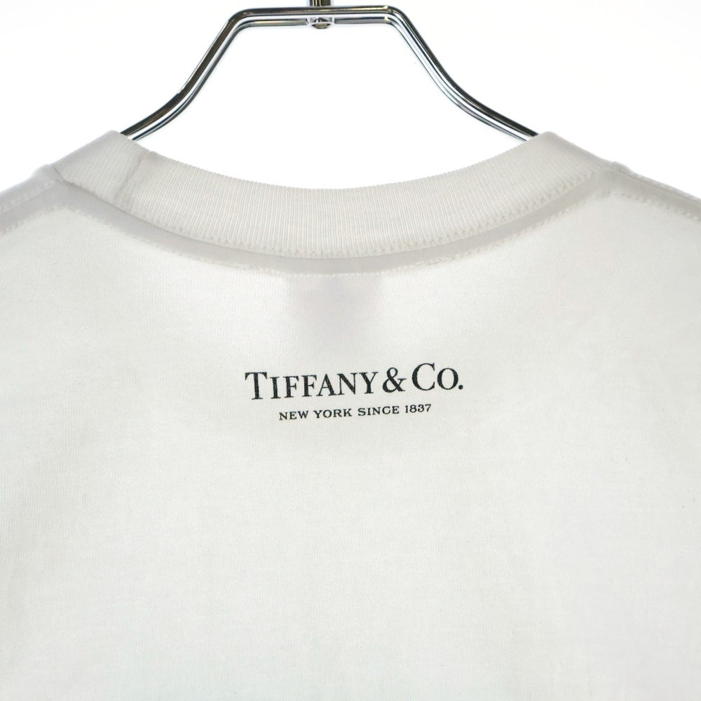 SUPREME(シュプリーム) 21AW ×TIFFANY&Co. Box Logo Tee ティファニー ボックスロゴプリントTシャツ 半袖クルーネックカットソー ホワイト
