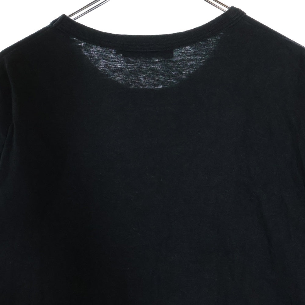 UNDERCOVER(アンダーカバー) × EYESCREAM We Make Silence Scream アイスクリーム ウィーメイクサイレンススクリーム グラフィックプリント クルーネック半袖Tシャツ カットソー ブラック