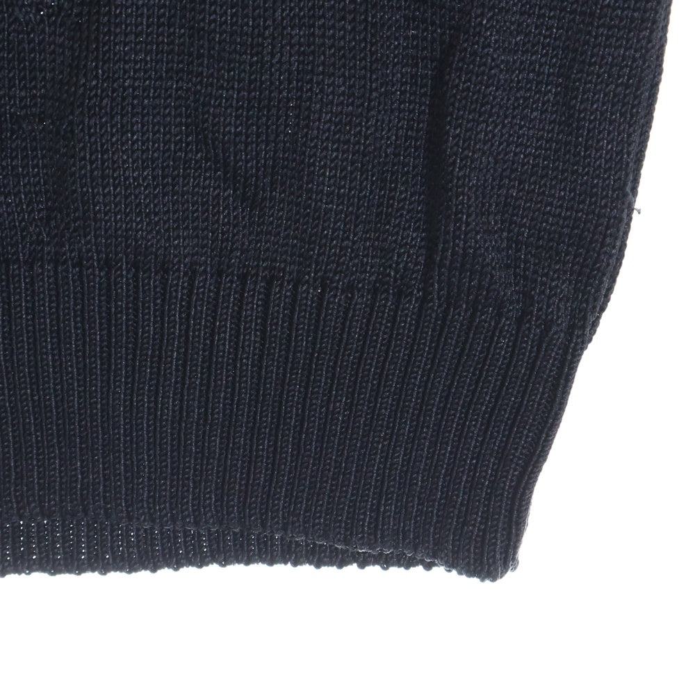 tricot COMME des GARCONS(トリコ コム デ ギャルソン) AD1999 ウール ニット ベスト ジレ ブラック TN-04170
