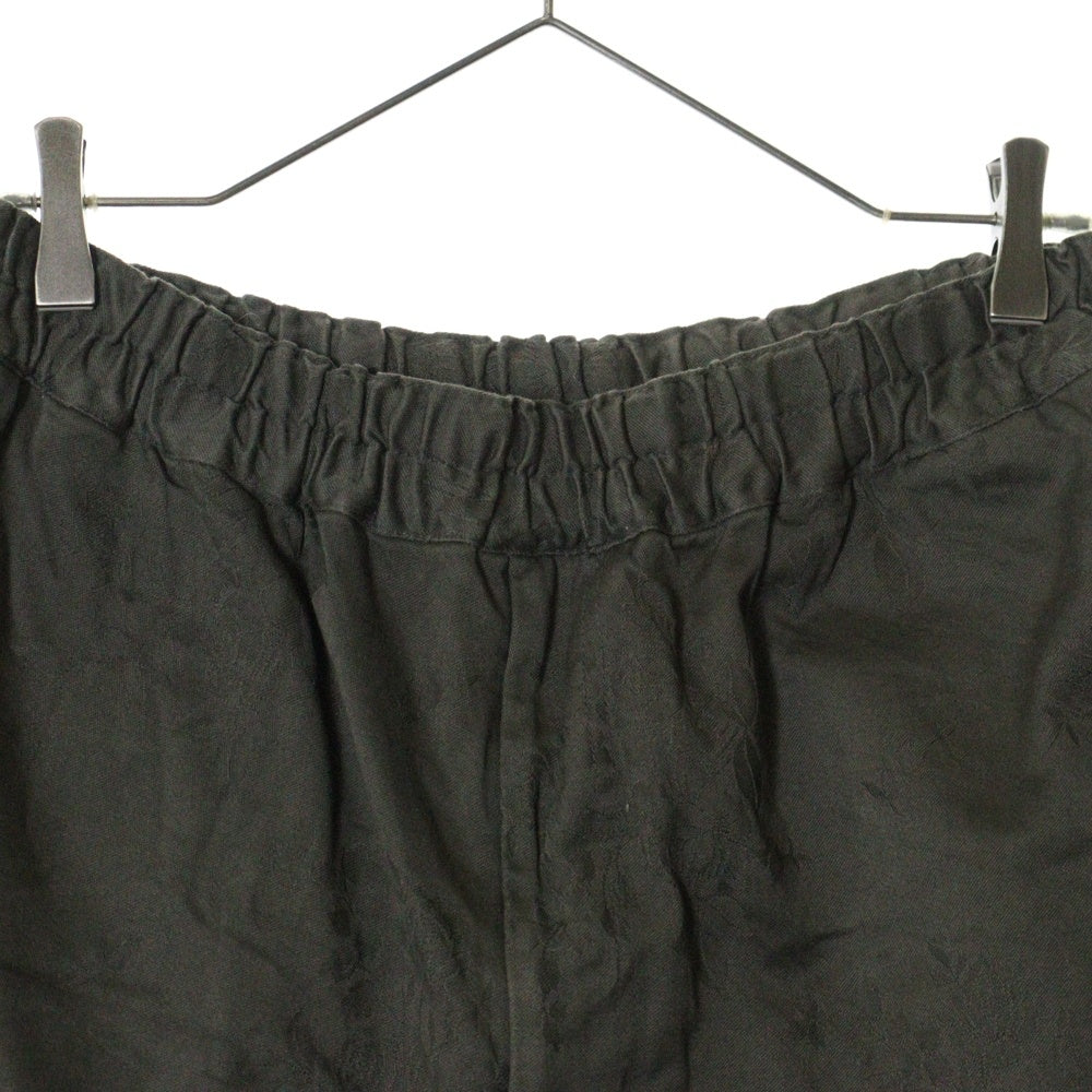 COMME des GARCONS HOMME PLUS(コムデギャルソンオムプリュス) 00AW AD2000 フラワーモチーフ 花柄 ドローストリング ショートパンツ ハーフパンツ グリーン PP-10037S