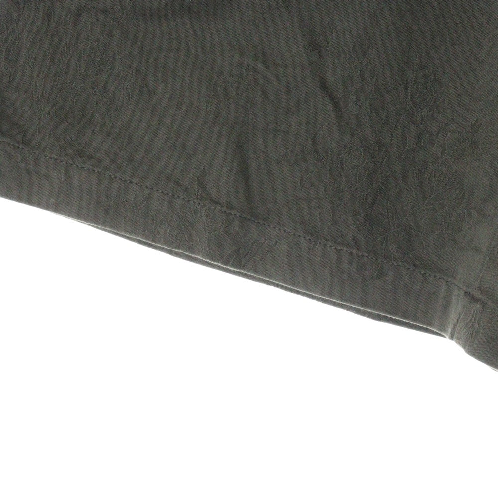 COMME des GARCONS HOMME PLUS(コムデギャルソンオムプリュス) 00AW AD2000 フラワーモチーフ 花柄 ドローストリング ショートパンツ ハーフパンツ グリーン PP-10037S