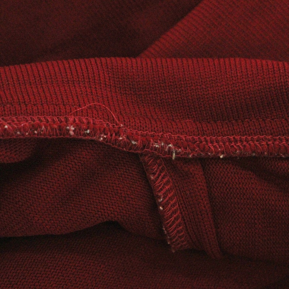 COMME des GARCONS HOMME PLUS(コムデギャルソンオムプリュス) 00AW AD2000 DOCKING ROOK HARFZIP RED POLO ドッキング ルーク ハーフジップ ポロ 長袖シャツ レッド PT-040120