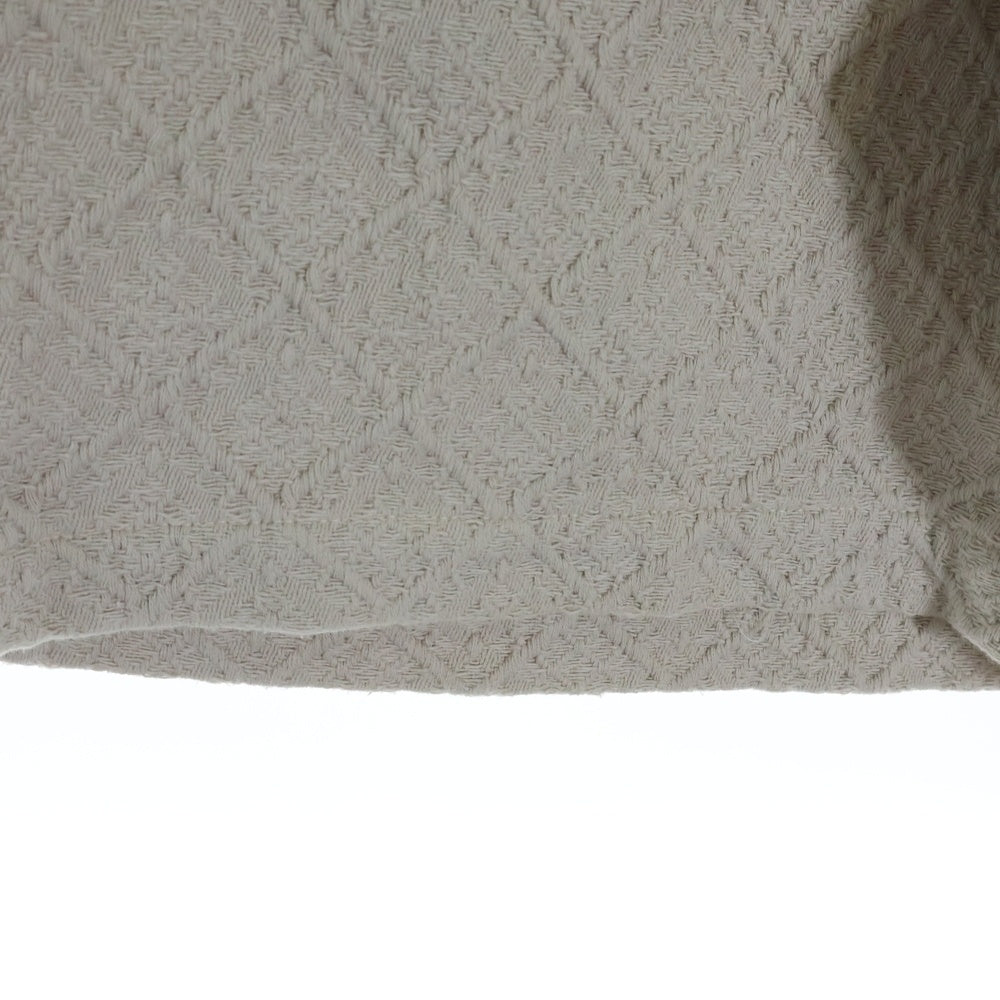 COMME des GARCONS HOMME PLUS(コムデギャルソンオムプリュス) 00AW AD2000 アーガイルパターン ドローストリング ショートパンツ ハーフパンツ ホワイト PP-10059S