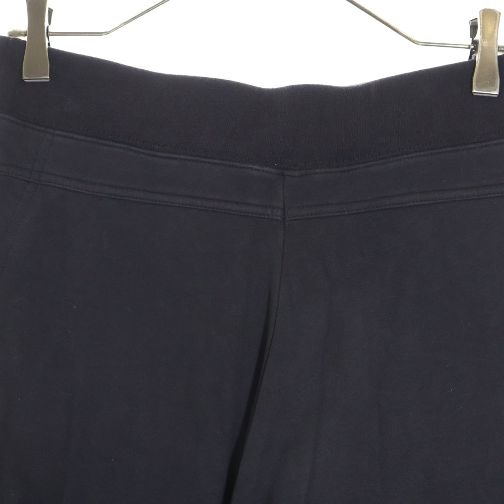 COMME des GARCONS SHIRT(コムデギャルソンシャツ) 05AW ジッパーフライ サイド ロゴ プリント カットオフ ドローストリング スウェットパンツ ブラック W13817