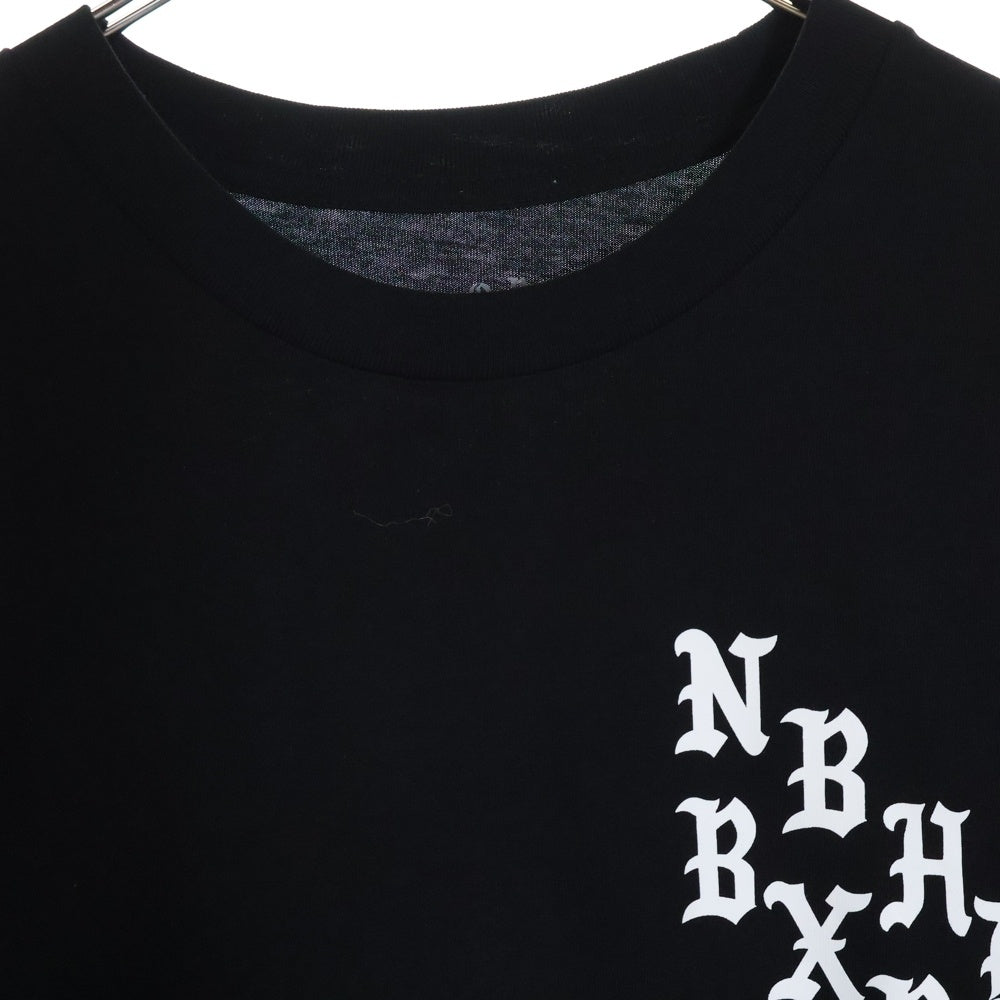 NEIGHBORHOOD(ネイバーフッド) 25SS NH X BORN & RAISED TEE SS-2 ボーン アンド レイズド 両面プリント クルーネック 半袖Tシャツ カットソー ブラック 251ZB39N-ST02S
