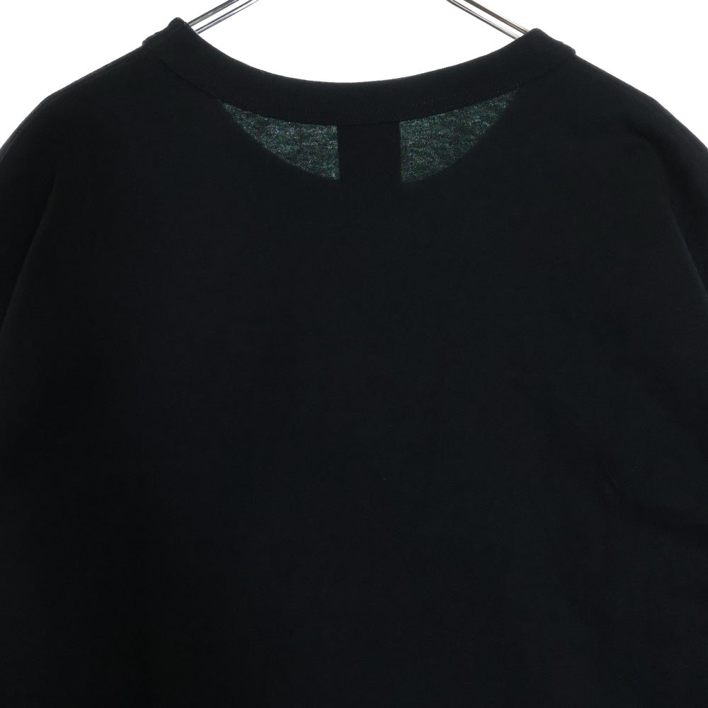 CHAMPION(チャンピオン) ×WTAPS Academy S/S Cotton ダブルタップス アカデミー カレッジロゴ プリント クルーネック 半袖 Tシャツ カットソー ブラック C8-B363