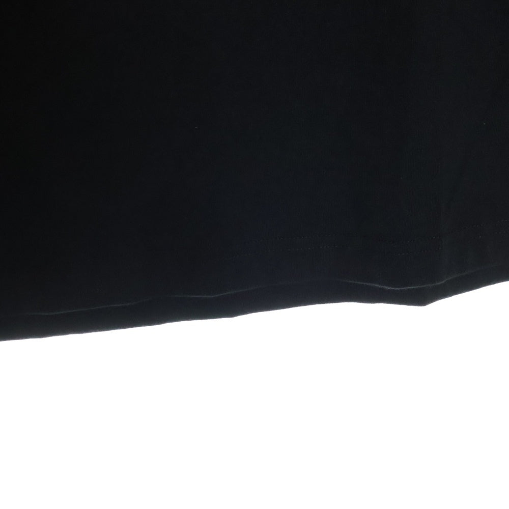 CHAMPION(チャンピオン) ×WTAPS Academy S/S Cotton ダブルタップス アカデミー カレッジロゴ プリント クルーネック 半袖 Tシャツ カットソー ブラック C8-B363