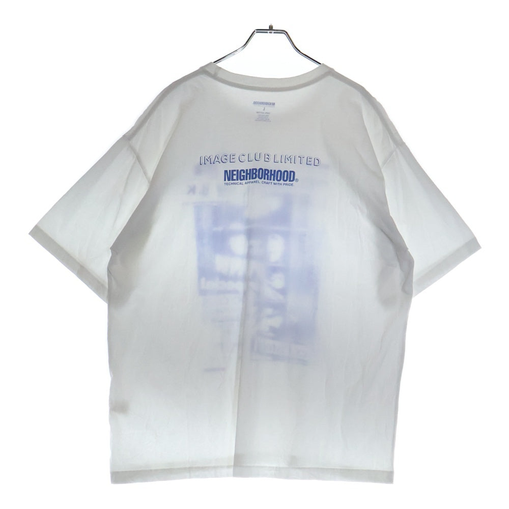 NEIGHBORHOOD(ネイバーフッド) 24SS NH SEX PISTOLS TEE SS-5 セックスピストルズ プリント クルーネック コットン 半袖 Tシャツ カットソー ホワイト 241PCIXN-ST05S