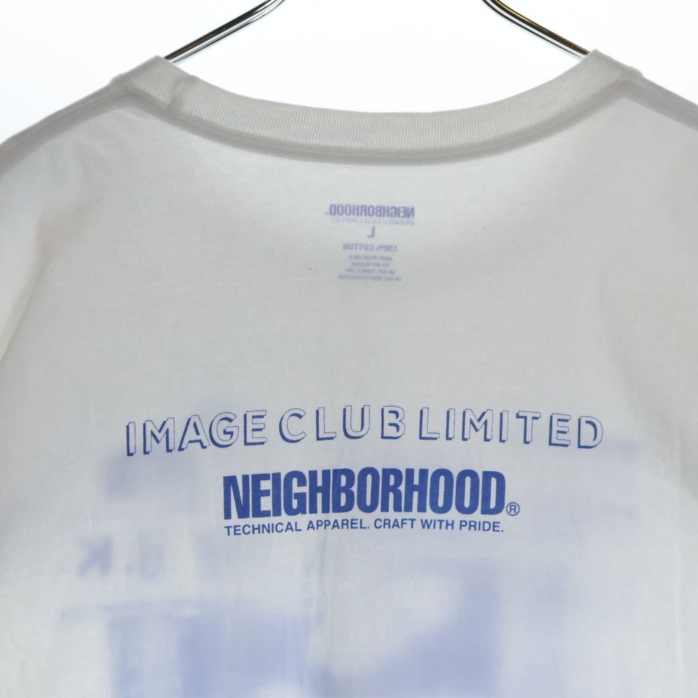 NEIGHBORHOOD(ネイバーフッド) 24SS NH SEX PISTOLS TEE SS-5 セックスピストルズ プリント クルーネック コットン 半袖 Tシャツ カットソー ホワイト 241PCIXN-ST05S