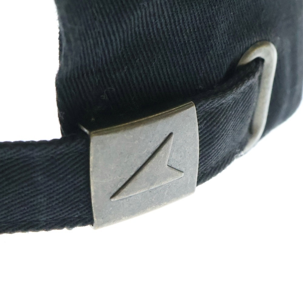 DESCENDANT(ディセンダント) HORIZON 6PANEL CAP ホライゾン 6 パネル コットン ベースボールキャップ 帽子 ブラック