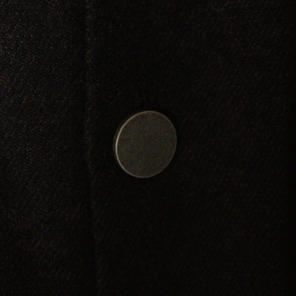 seya.(セヤ) ETERNAL SHIRT FINE GRAINED TWEED ファイングライン ツイード エターナル 長袖シャツ ブラウン SG01001F107