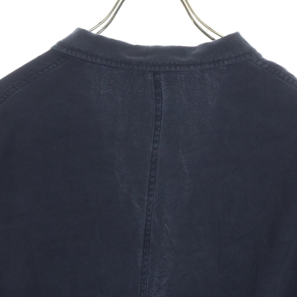 COMOLI(コモリ) 21AW 3B シルクネル ノッチドラペル ジャケット ネイビー U03-01017