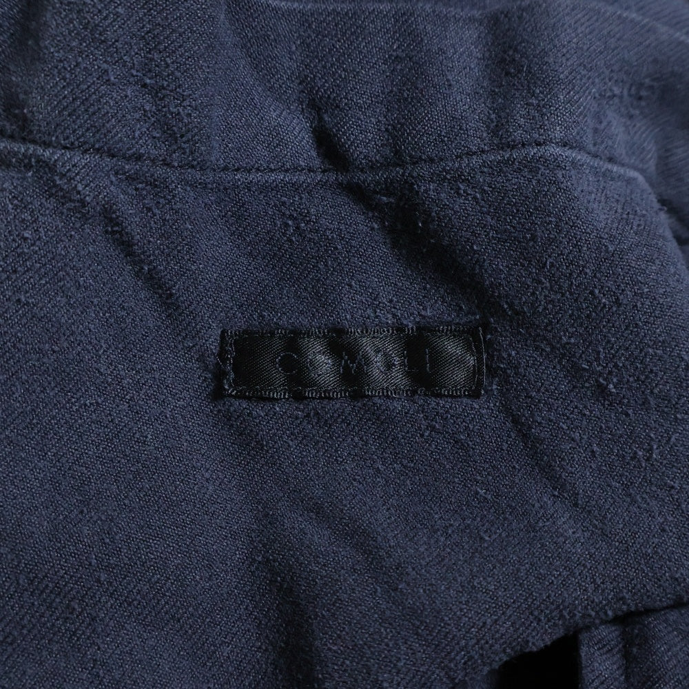 COMOLI(コモリ) 21AW 3B シルクネル ノッチドラペル ジャケット ネイビー U03-01017