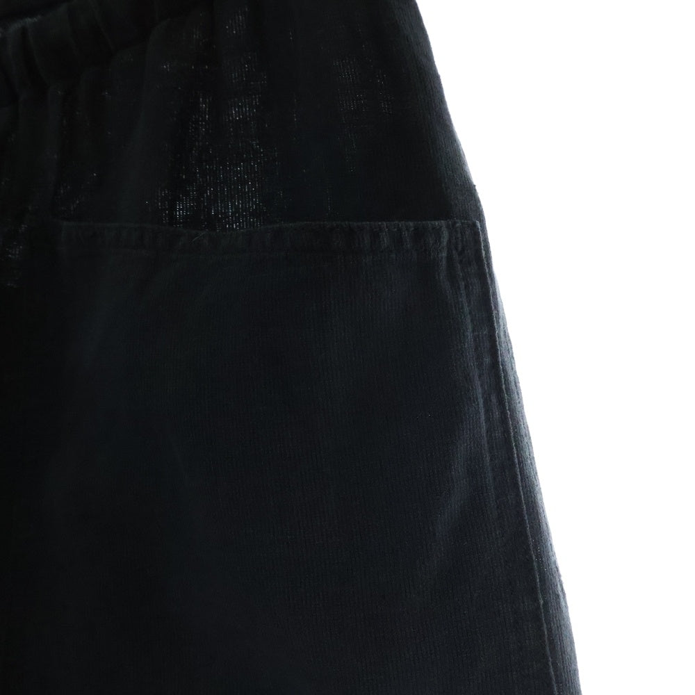 KAPTAIN SUNSHINE(キャプテンサンシャイン) Sideseemless Easy Pants サイドシームレス コットンリネン イージーパンツ ブラック