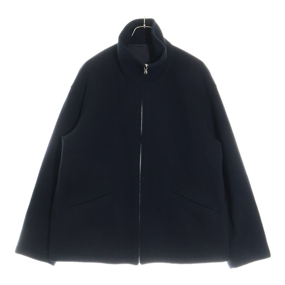 UNIVERSAL PRODUCTS(ユニバーサルプロダクツ) INSULATION ZIP BLOUSON インシュレーション ウール ジップアップ ブルゾンジャケット ブラック 213-60401