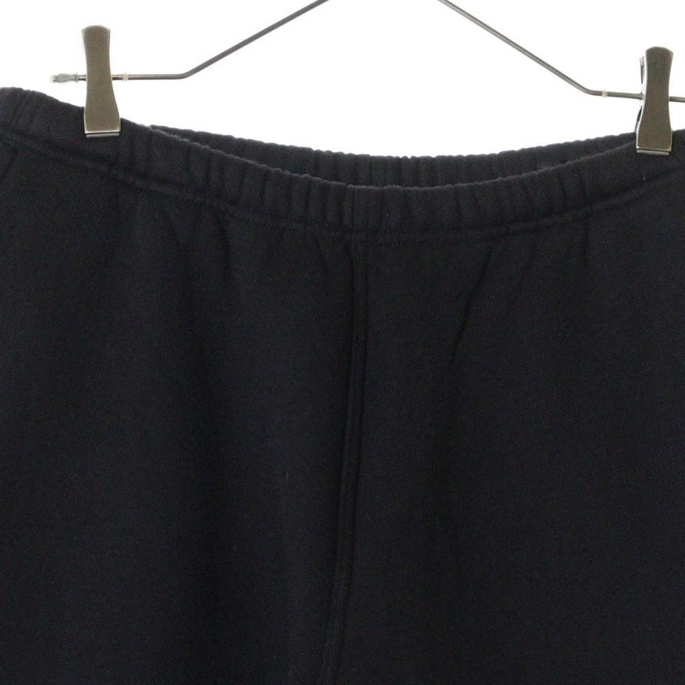 COMOLI(コモリ) 21AW C/W 裏毛 ワイド スウェットパンツ ブラック U03-05015