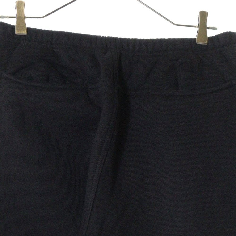 COMOLI(コモリ) 21AW C/W 裏毛 ワイド スウェットパンツ ブラック U03-05015