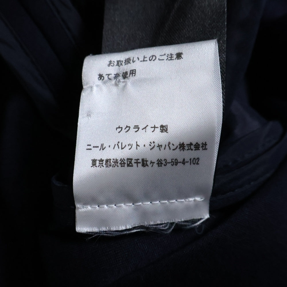 Neil Barrett(ニール バレット) FITTED SLIM スリムフィット レーヨン 2B テーラードジャケット ネイビー PBGI594