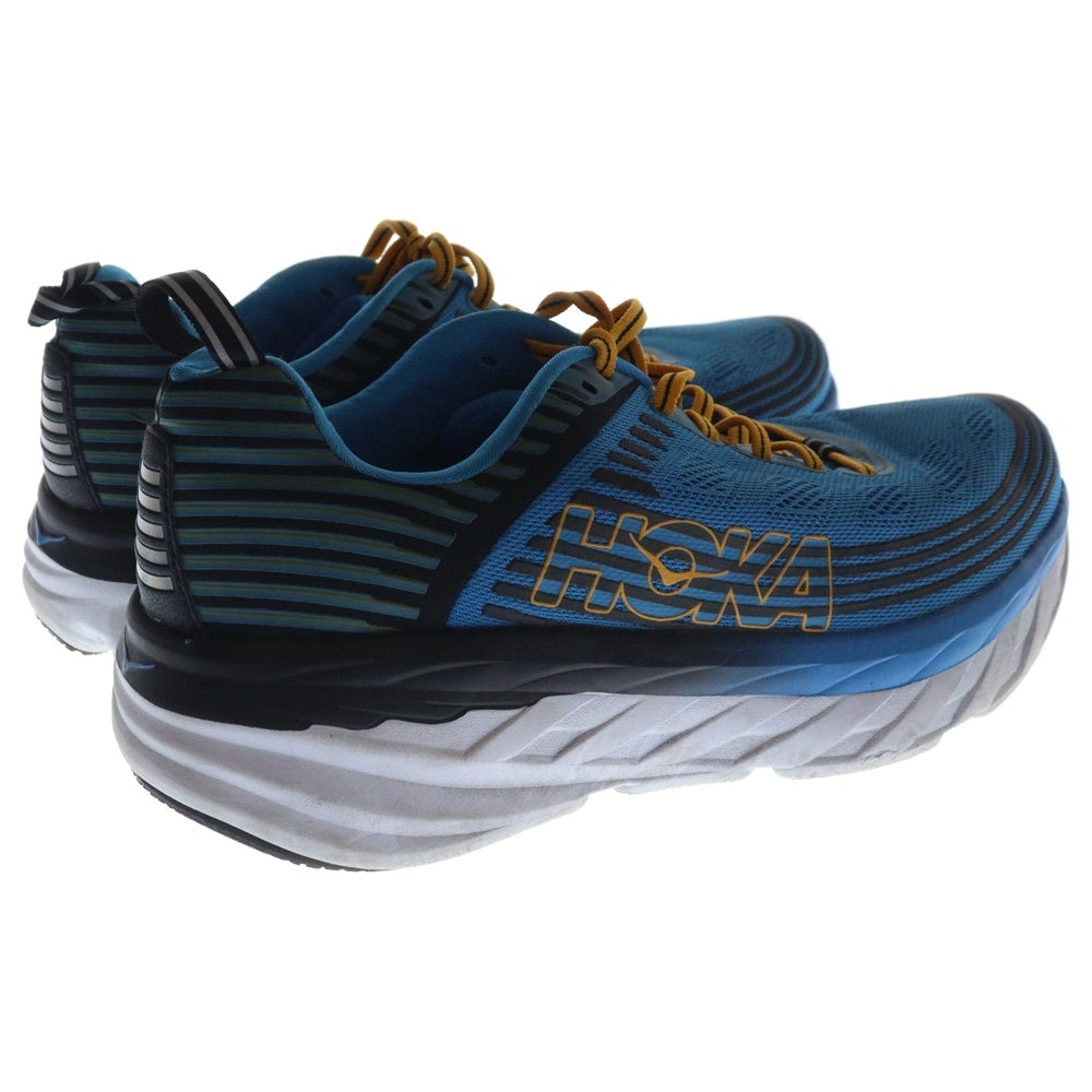 HOKA ONE ONE(ホカオネオネ) BONDI 6 Dresden ボンダイ6 ドレスデン メッシュ ローカットスニーカー ブルー US9.5/27.5cm 1019269 DBBC