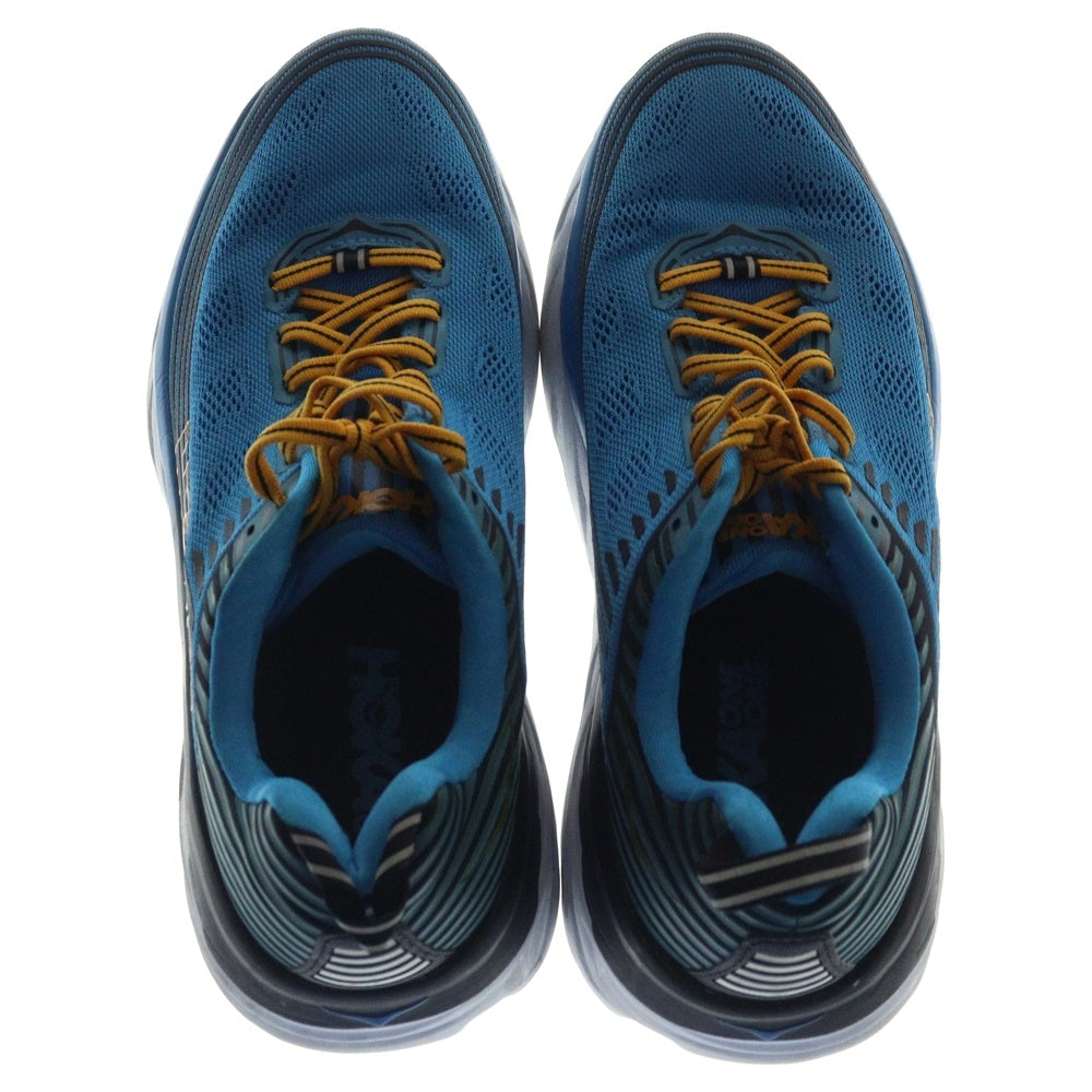 HOKA ONE ONE(ホカオネオネ) BONDI 6 Dresden ボンダイ6 ドレスデン メッシュ ローカットスニーカー ブルー US9.5/27.5cm 1019269 DBBC