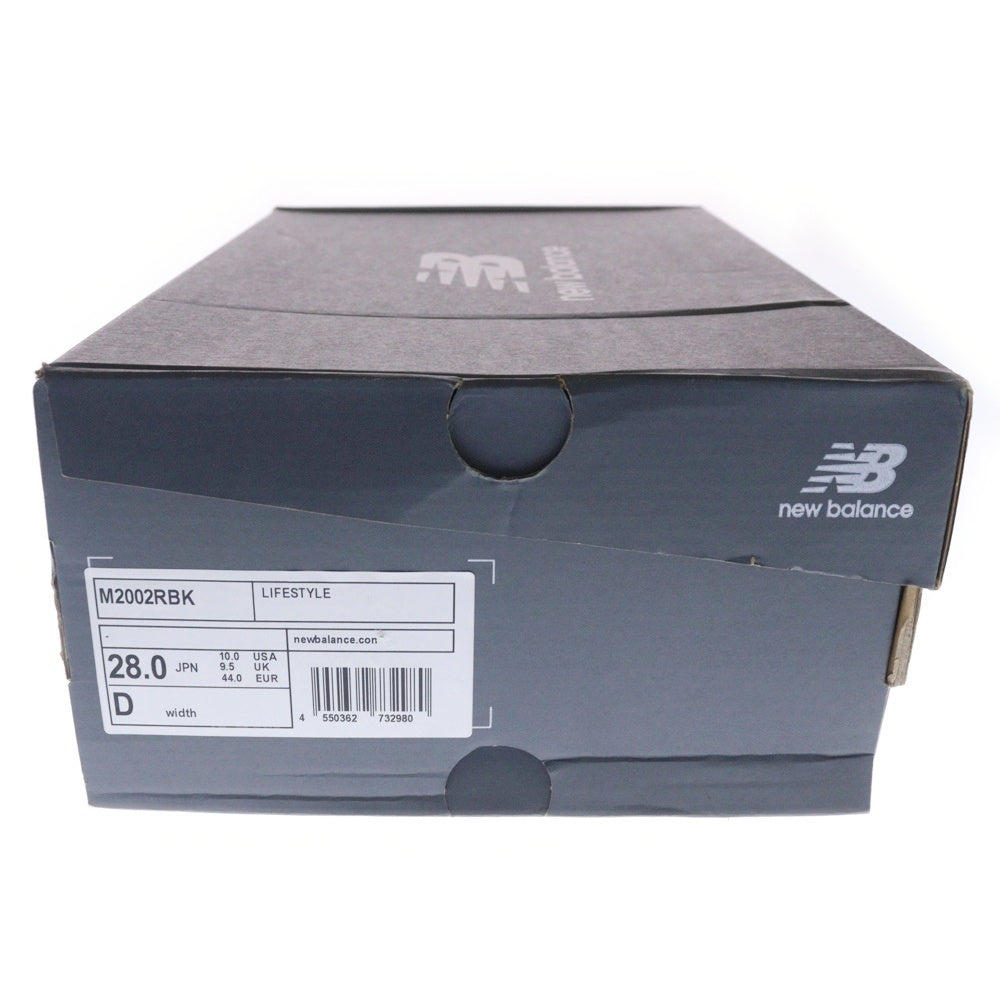 New Balance(ニューバランス) M2002RBK スウェード ローカットスニーカー ブラック US10/28.0cm