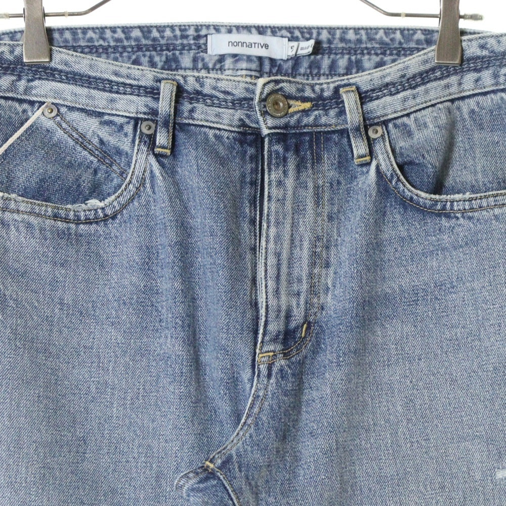 nonnative(ノンネイティブ) DWELLER 5P JEANS ドウェラー 5ポケット ジップフライ デニムパンツ インディゴ NN-P4103