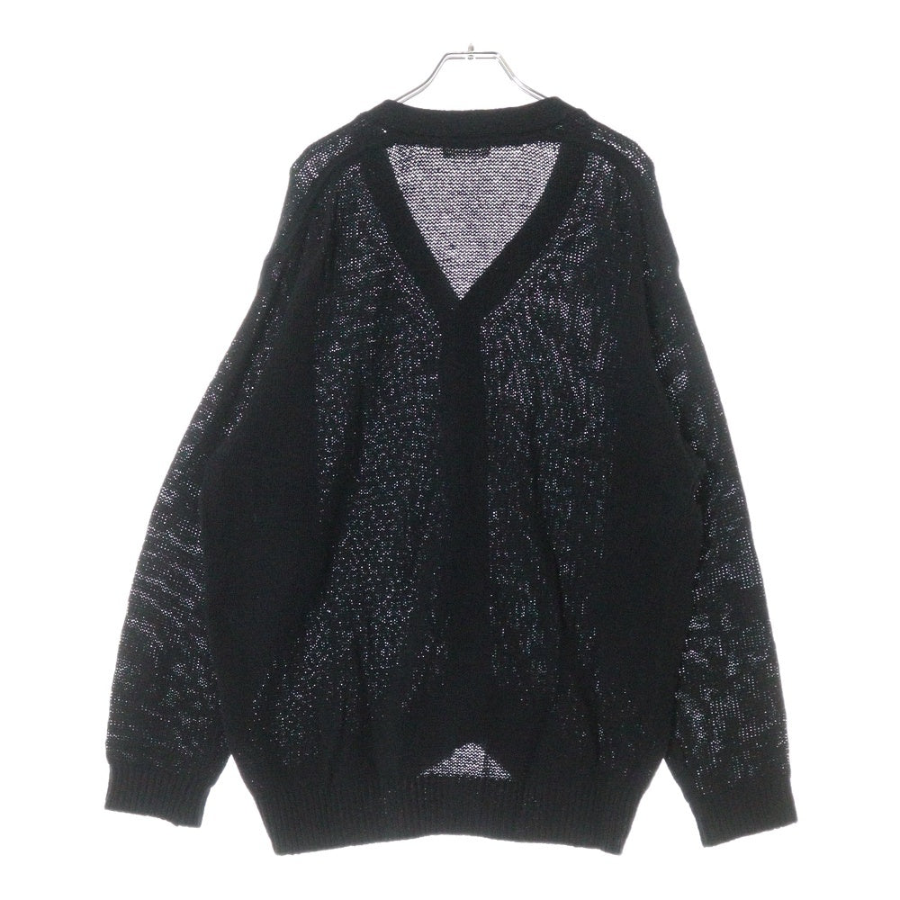UNIVERSAL PRODUCTS(ユニバーサルプロダクツ) 22SS DRY COTTON KNIT CARDIGANE ドライ コットンニット カーディガン ブラック 221-60201