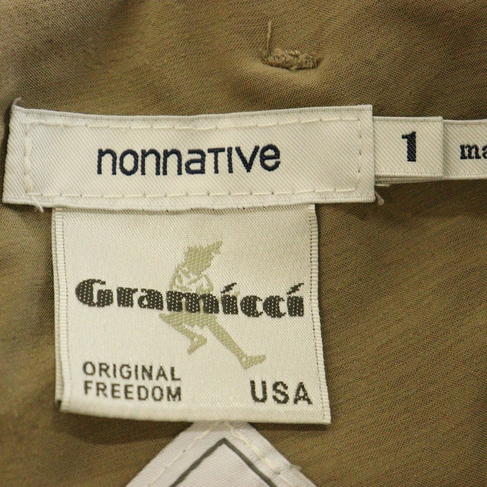 nonnative(ノンネイティブ) 22SS ×GRAMICCI CLIMBER EASY PANTS POLY TAFFETA STRETCH WITH GORE-TEX グラミチ ポリタフタ ストレッチ ゴアテックス クライマー イージーパンツ NN-P4162