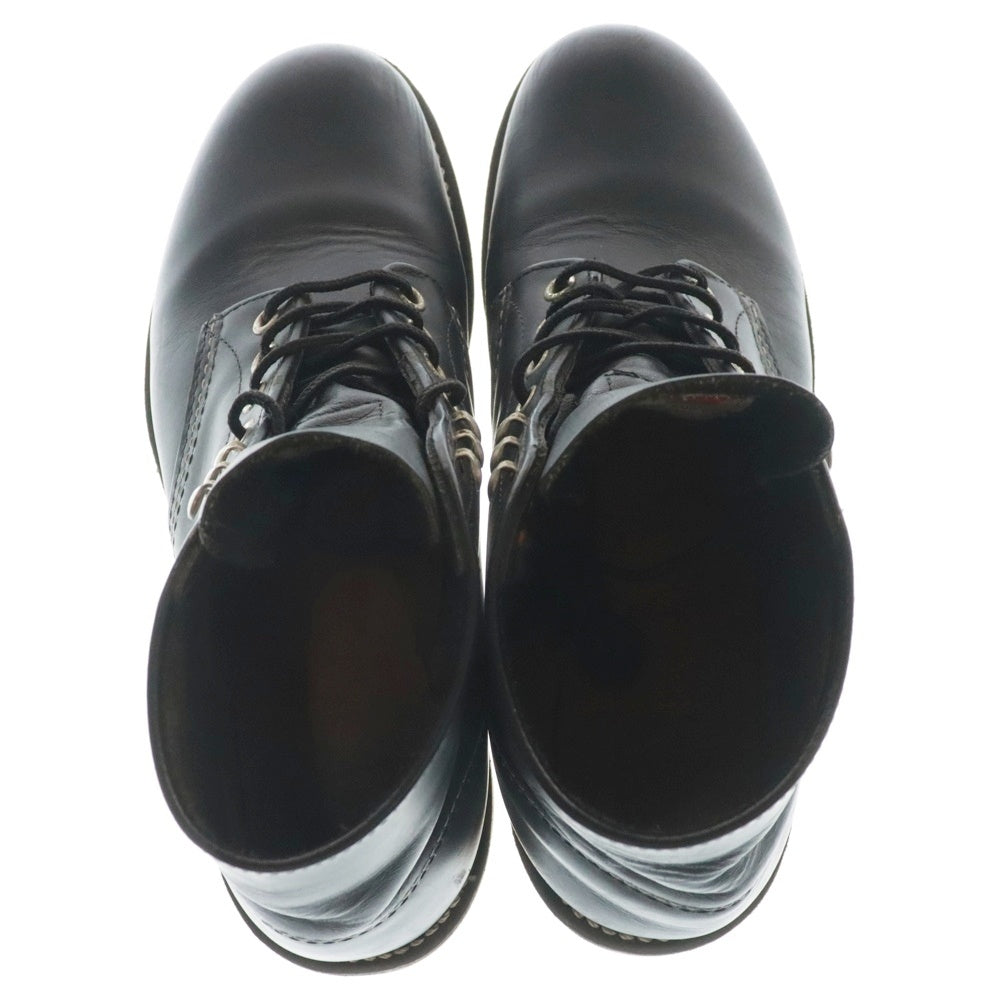 RED WING(レッド ウイング) 8165 6-INCH CLASSIC ROUND クラシックラウンド レザー レースアップ ブーツ ブラック