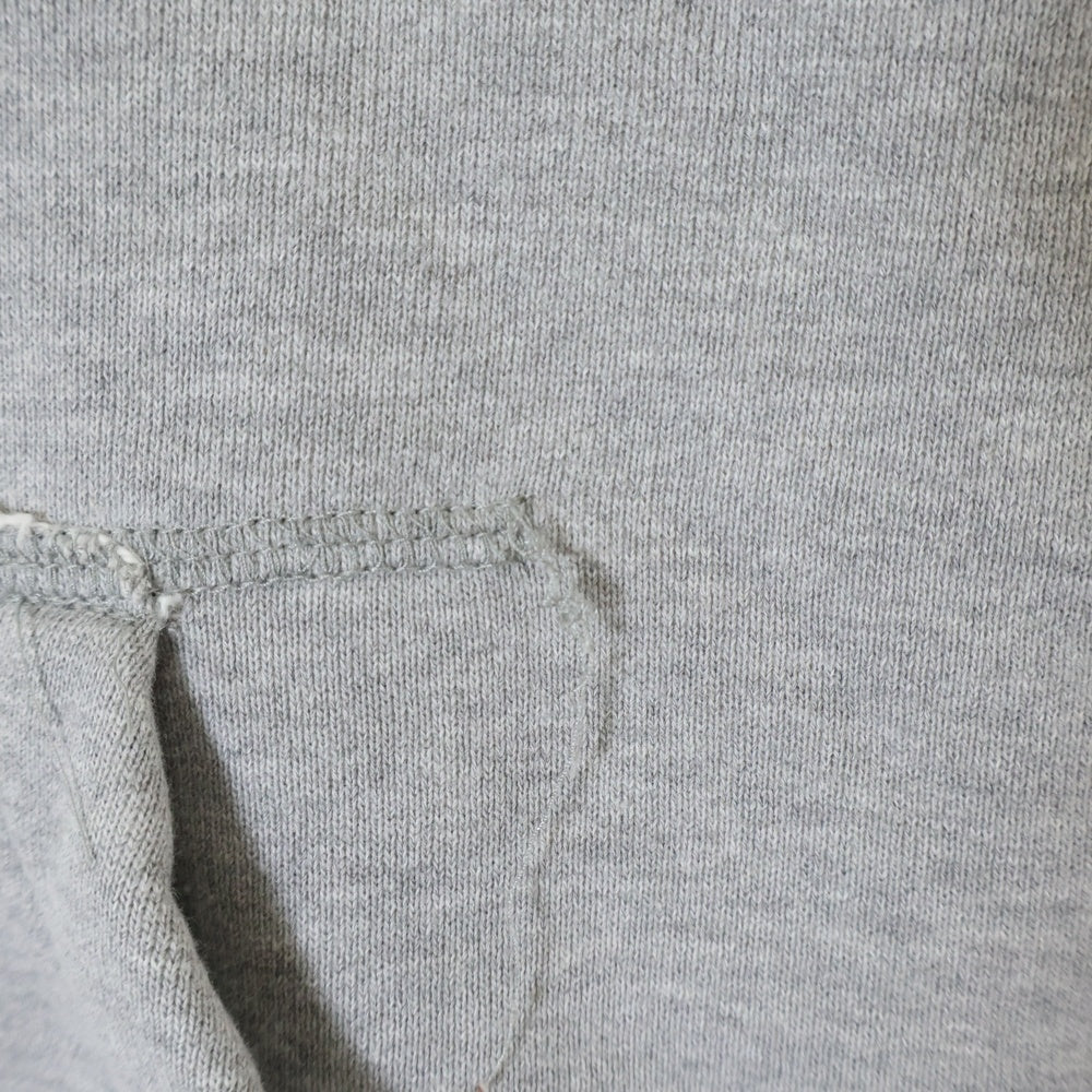 HYSTERIC GLAMOUR(ヒステリックグラマー) GLAMOUR LODGE PK グラマー ロッジ ジップアップ スウェット パーカー グレー 0263CF15