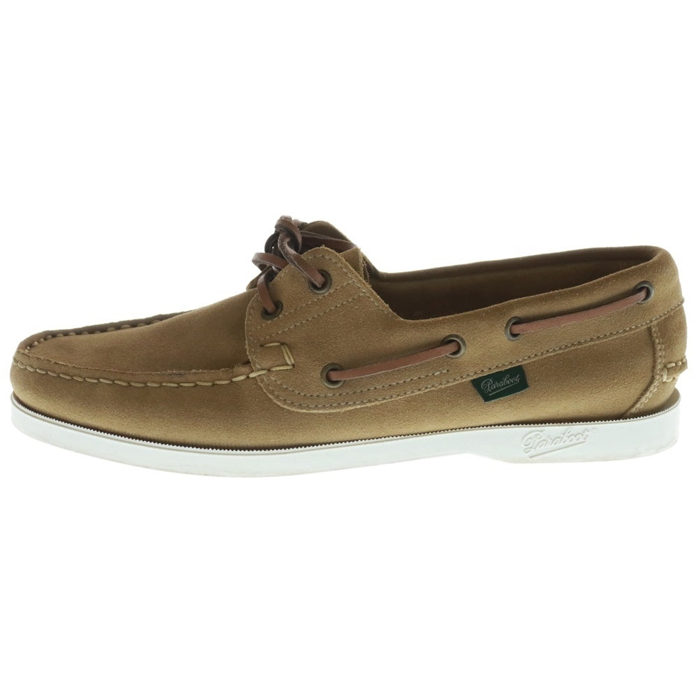 PARABOOT(パラブーツ) ×BEAMS BARTH ビームス バース スエード デッキシューズ ブラウン