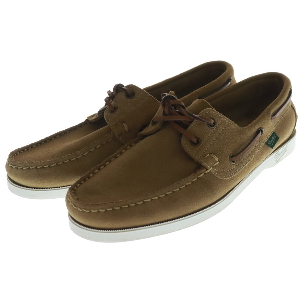 PARABOOT(パラブーツ) ×BEAMS BARTH ビームス バース スエード デッキシューズ ブラウン