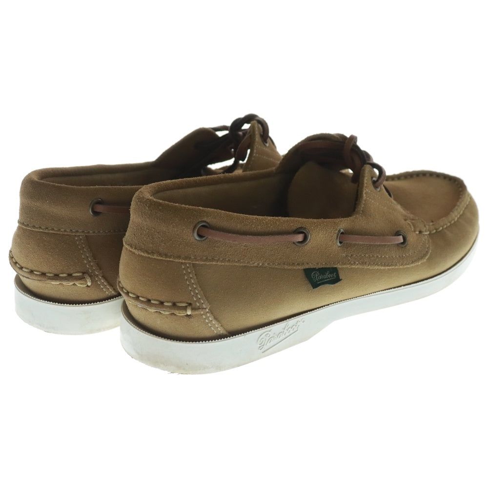 PARABOOT(パラブーツ) ×BEAMS BARTH ビームス バース スエード デッキシューズ ブラウン