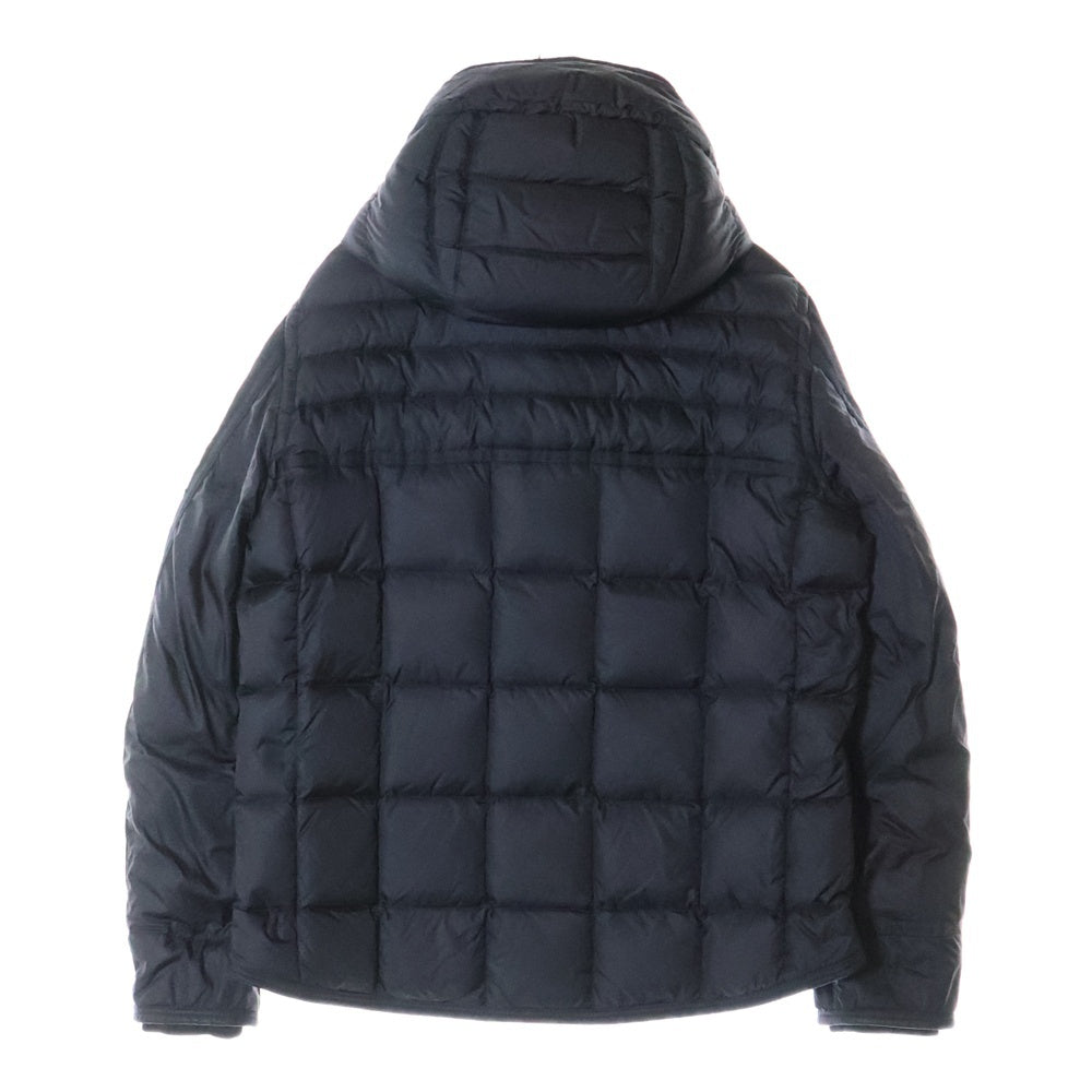 MONCLER(モンクレール) 17AW RYAN GIUBBOTTO ライアン アームロゴワッペン フーデッド ダウンジャケット ブラック C20914139285 53227