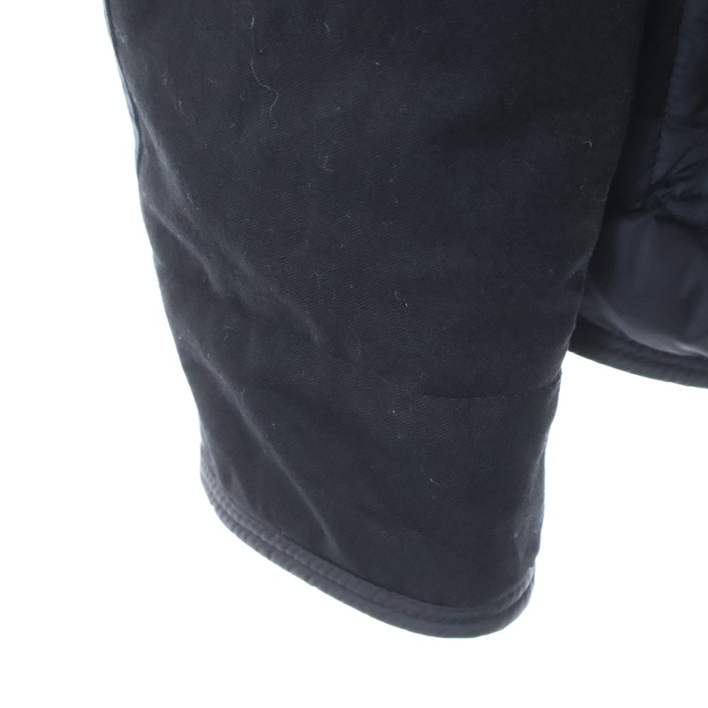 MONCLER(モンクレール) 17AW RYAN GIUBBOTTO ライアン アームロゴワッペン フーデッド ダウンジャケット ブラック C20914139285 53227