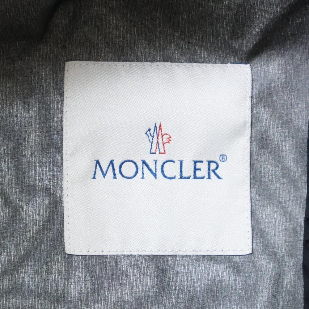 MONCLER(モンクレール) JOSEPH GIUBBOTTO ジョセフ ロゴワッペン フーデッド ナイロンジャケット ブラック 510914102635 53558