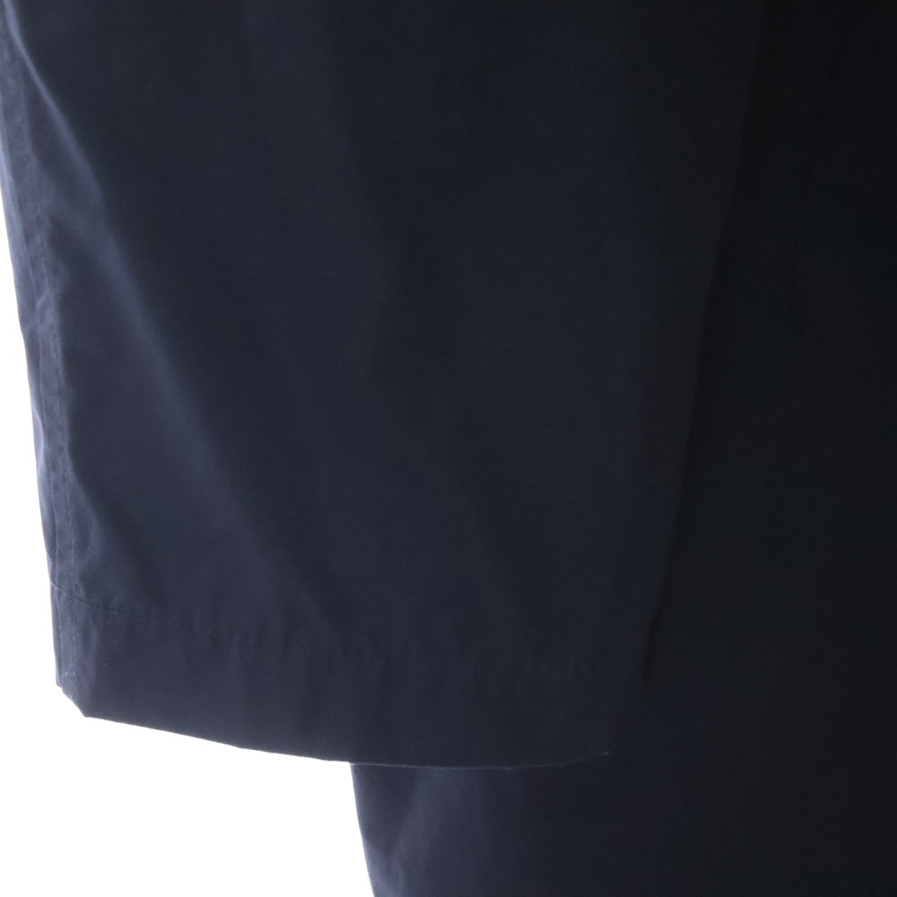 MONCLER(モンクレール) 16SS REYNAUD GIUBBOTTO レイノルド フーデッド ステンカラーコート ネイビー B10914210085 57540