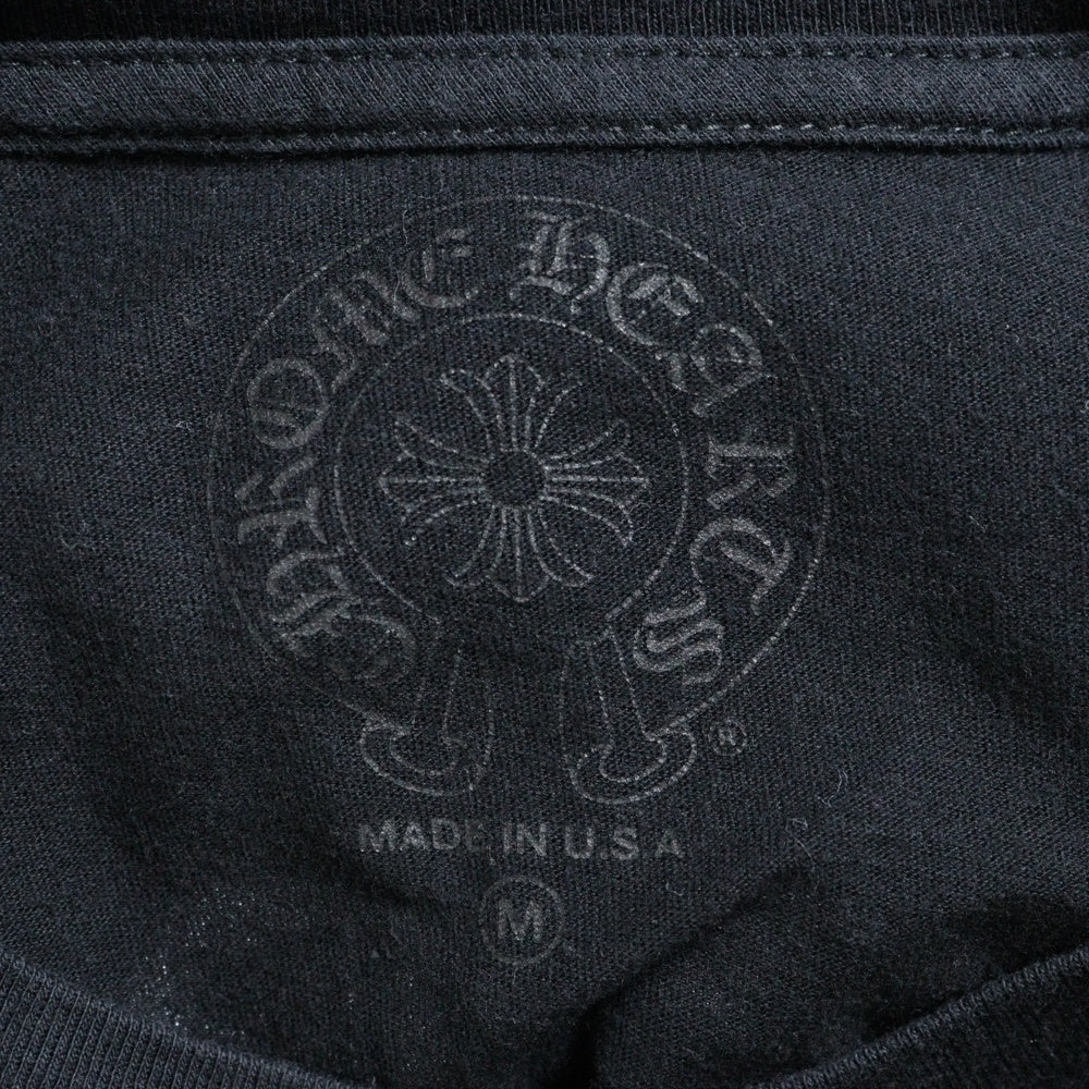 CHROME HEARTS(クロムハーツ) Yellow Made In Hollywood イエロー メイドインハリウッド プリントTシャツ 半袖カットソー ブラック