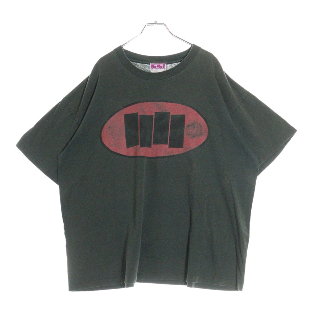 VINTAGE(ヴィンテージ) 90S VINTAGE BLACK FLAG ヴィンテージ ブラックフラグ フロントロゴ 半袖Tシャツ カットソー グリーン