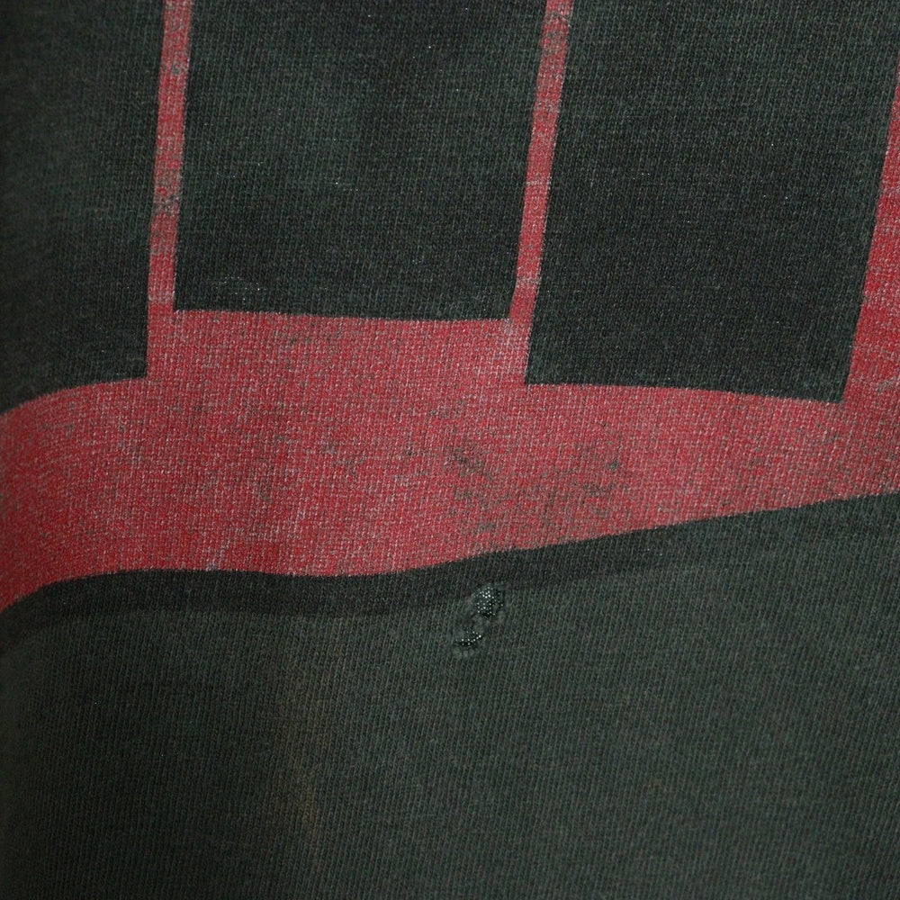 VINTAGE(ヴィンテージ) 90S VINTAGE BLACK FLAG ヴィンテージ ブラックフラグ フロントロゴ 半袖Tシャツ カットソー グリーン